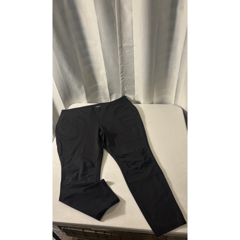 Carhartt Force Black Fitted Utility Leggings‎ Women XXL (20) Short Work Pants